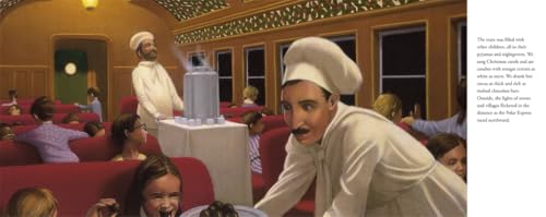 The Polar Express: 40th Anniversary Edition with free audiobook read by Liam Neeson - Christmas English Picture Book