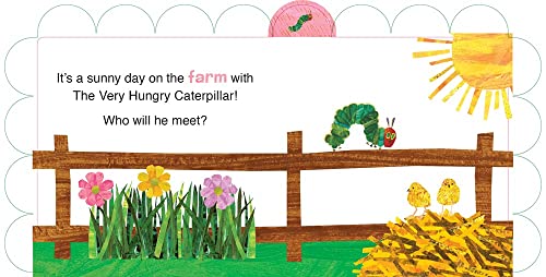 A Day on the Farm with The Very Hungry Caterpillar: A Tabbed Board Book (The World of Eric Carle)