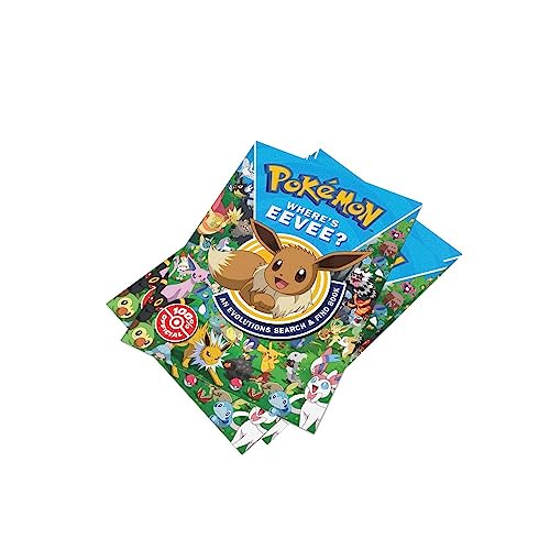 Pokémon Where’s Eevee? An Evolutions Search and Find Book