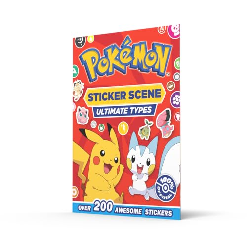 POKÉMON ULTIMATE TYPES STICKER SCENE