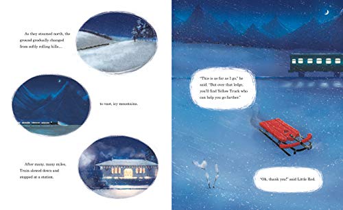 Little Red Sleigh (Little Heroes, Big Hearts) - Christmas English Picture Book