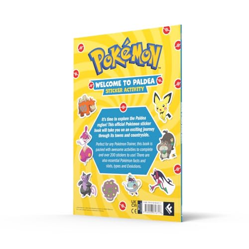 Pokémon Welcome to Paldea Epic Sticker