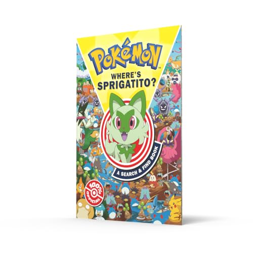 Pokémon Where’s Sprigatito: A Search & Find Book