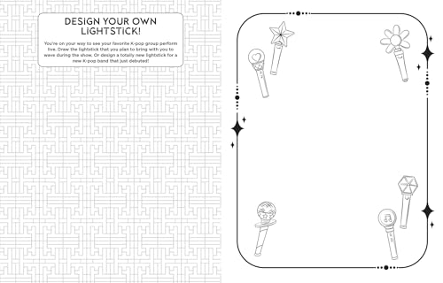 Pre-Release - I Love K-pop Coloring and Activity Book: For fans of KPop Demon Hunters, BTS, BLACKPINK, KATSEYE, and K-pop Idols