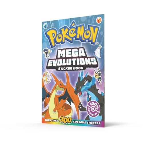 Pokémon Mega Evolutions Sticker Book