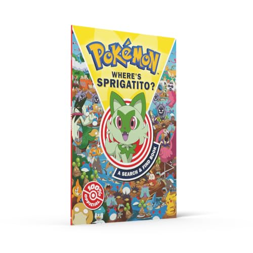 Pokémon Where’s Sprigatito: A Search & Find Book