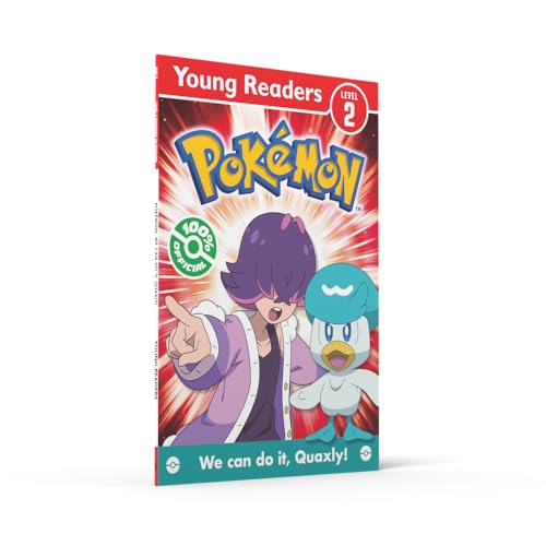Pokémon Young Readers Level 2: We Can Do it, Quaxly!