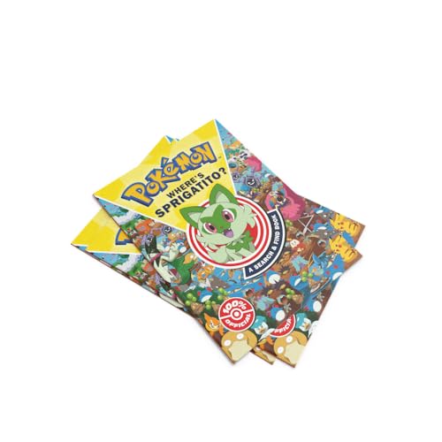 Pokémon Where’s Sprigatito: A Search & Find Book