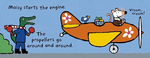 Maisy's Plane: (A Cloud-Shaped Board Book About Maisy the Mouse's Airplane Adventure for Toddlers)