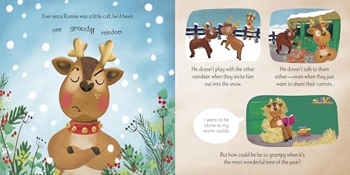 The Grumpy Reindeer: A Winter Story About Friendship and Kindness (First Seasonal Stories) - Christmas English Picture Book