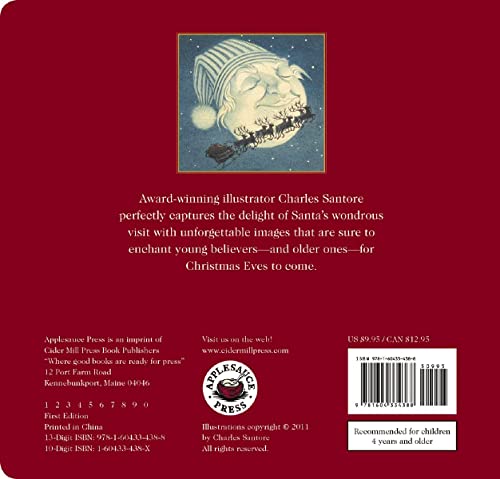 The Night Before Christmas Board Book: The Classic Edition (The New York Times Bestseller)