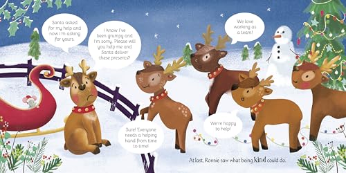 The Grumpy Reindeer: A Winter Story About Friendship and Kindness (First Seasonal Stories) - Christmas English Picture Book