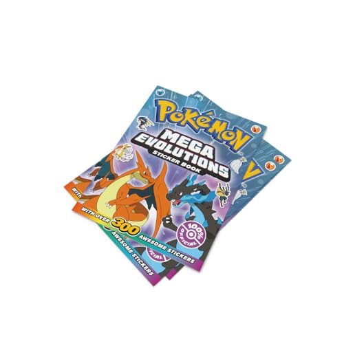 Pokémon Mega Evolutions Sticker Book