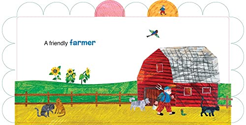A Day on the Farm with The Very Hungry Caterpillar: A Tabbed Board Book (The World of Eric Carle)