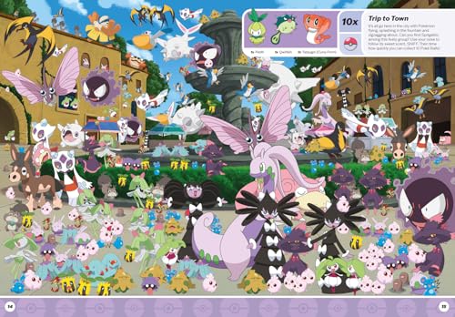Pokémon Where’s Sprigatito: A Search & Find Book