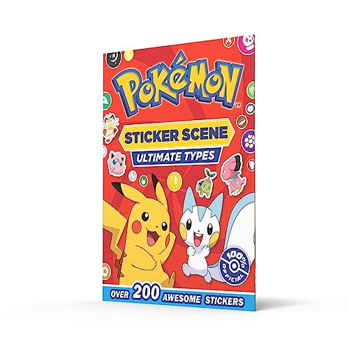 POKÉMON ULTIMATE TYPES STICKER SCENE