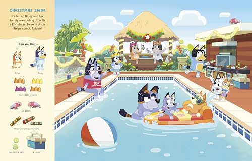 Where's Bluey? At Christmas: A Search-and-Find Book