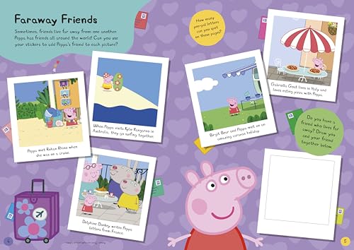 Peppa Pig: Fabulous Friends: Sticker Activity Book