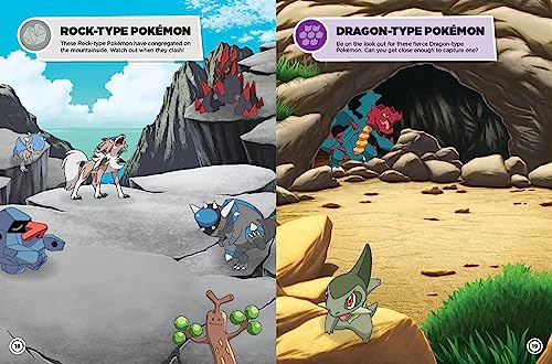 POKÉMON ULTIMATE TYPES STICKER SCENE