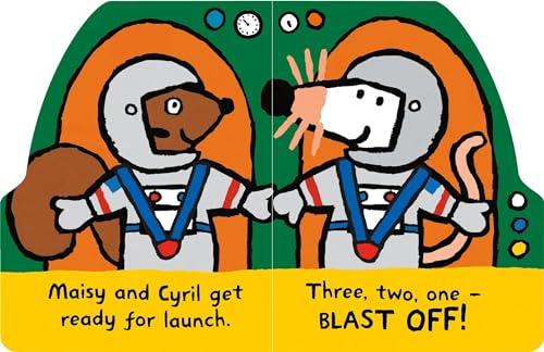 Maisy's Rocket: (Space Rocket-Shaped Board Book About Maisy the Mouse's Outer Space Adventure for Toddlers)