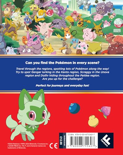 Pokémon: The Ultimate Search & Find Travel Collection