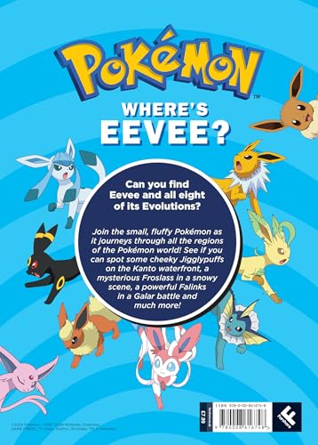 Pokémon Where’s Eevee? An Evolutions Search and Find Book