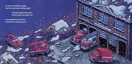 Construction Site on Christmas Night: (Christmas Book for Kids, Children?s Book, Holiday Picture Book) (Goodnight Construction Site)