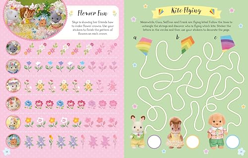 Sylvanian Families: Freya's Spring Picnic Sticker Activity Book: An official Sylvanian Families sticker activity book, with over 400 stickers!