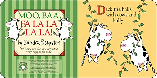 Moo, Baa, Fa La La La La! - Christmas English Picture Book