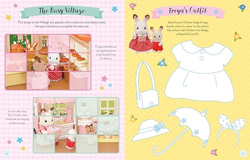 Sylvanian Families: Freya's Spring Picnic Sticker Activity Book: An official Sylvanian Families sticker activity book, with over 400 stickers!
