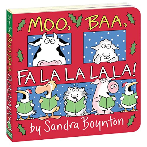 Moo, Baa, Fa La La La La! - Christmas English Picture Book