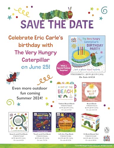 A Day at the Beach with The Very Hungry Caterpillar: A Tabbed Board Book