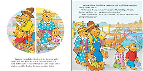 The Berenstain Bears and the Joy of Giving (Berenstain Bears Living Lights) - Christmas English Picture Book