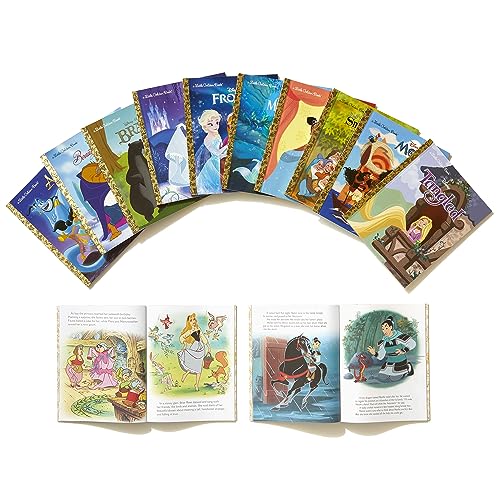 Ultimate Princess Boxed Set of 12 Little Golden Books (Disney Princess)