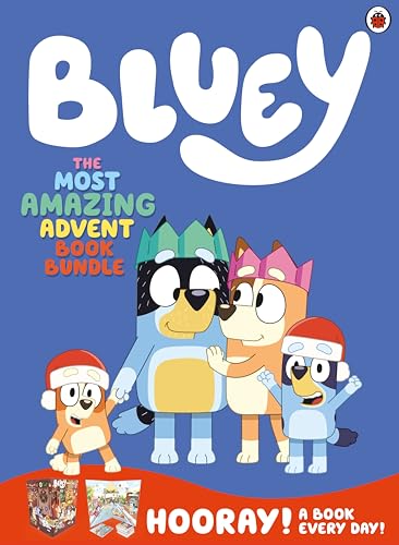 Bluey: The Most Amazing Advent Book Bundle - Christmas English Picture Book