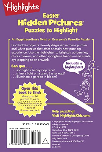 Easter Hidden Pictures Puzzles to Highlight: Easter Hidden Pictures Puzzles to Highlight (Highlights Hidden Pictures Puzzles to Highlight Activity Books) Find Over 300 Hidden Objects