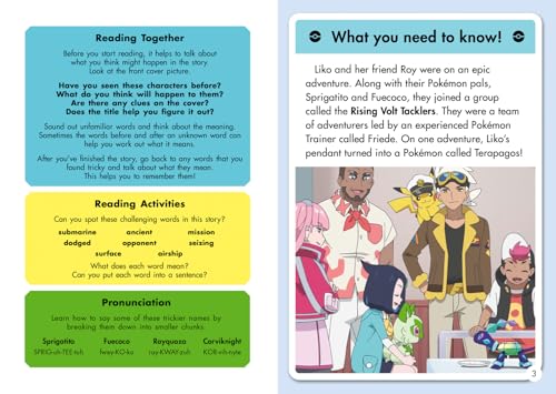 Pokémon Young Readers Level 3: Roar of the Black Rayquaza