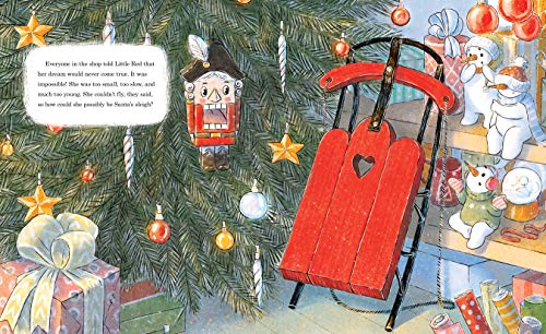 Little Red Sleigh (Little Heroes, Big Hearts) - Christmas English Picture Book