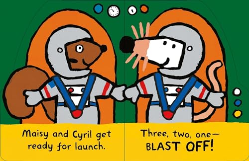 Maisy's Rocket: (Space Rocket-Shaped Board Book About Maisy the Mouse's Outer Space Adventure for Toddlers)