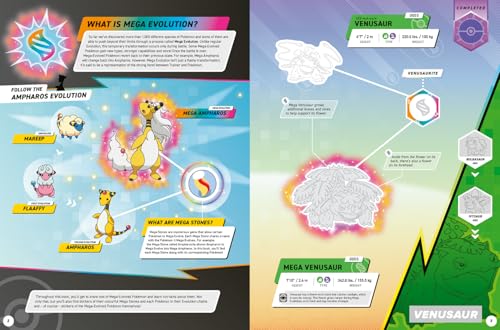Pokémon Mega Evolutions Sticker Book