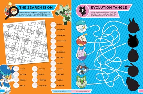 Pokémon Welcome to Paldea Epic Sticker