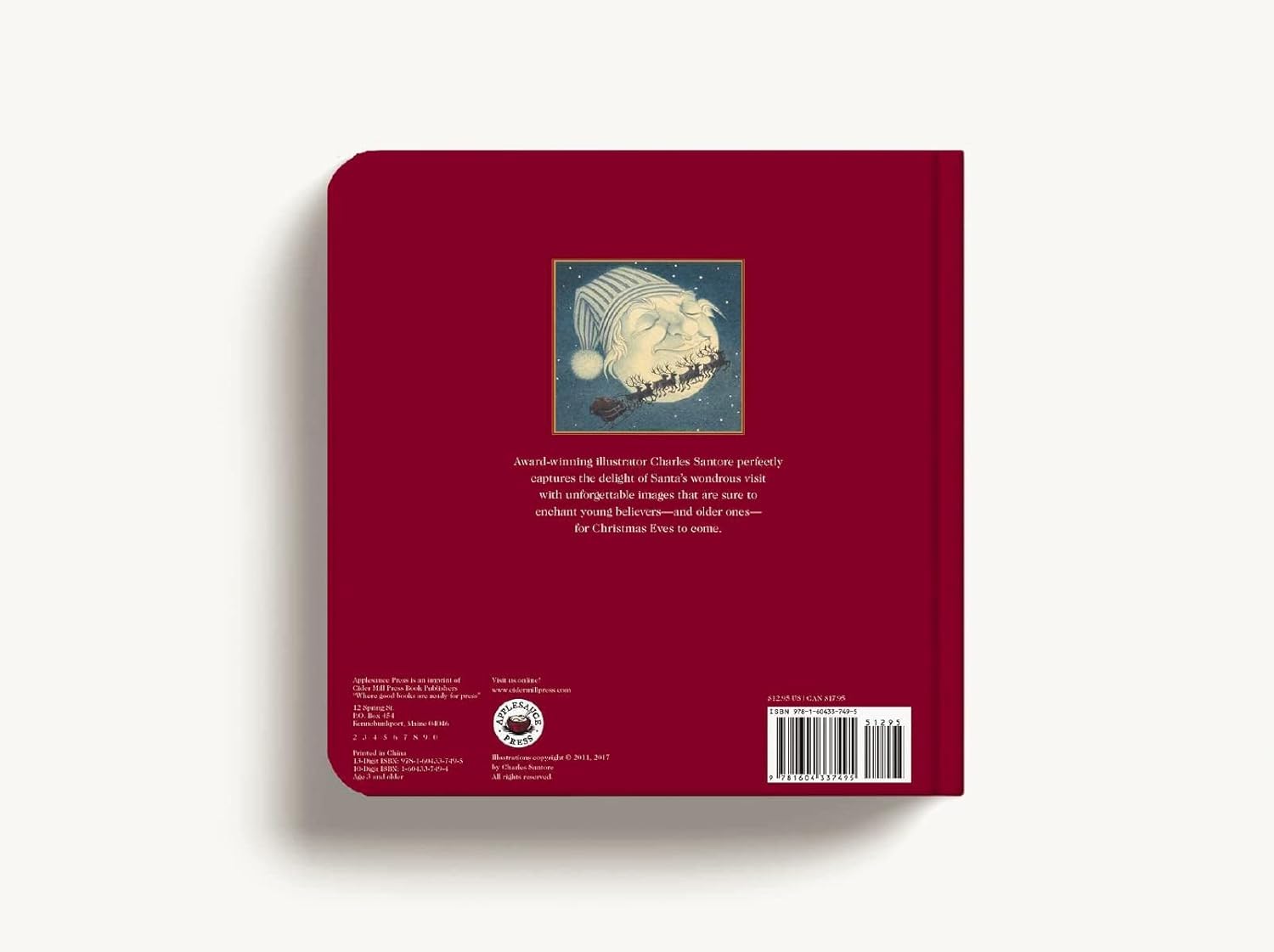 The Night Before Christmas Board Book: The Classic Edition (The New York Times Bestseller)