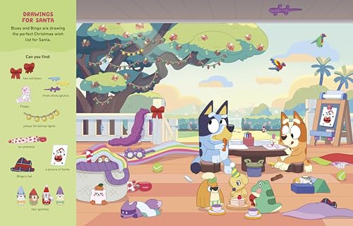 Where's Bluey? At Christmas: A Search-and-Find Book