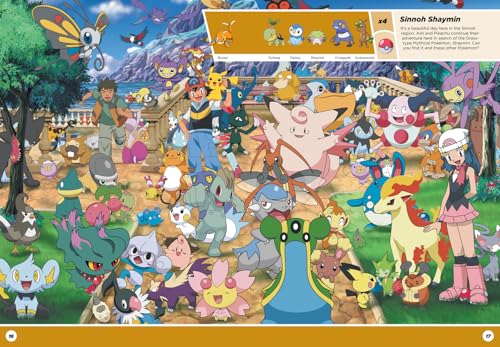 Pokémon Where’s Pikachu? A search & find book