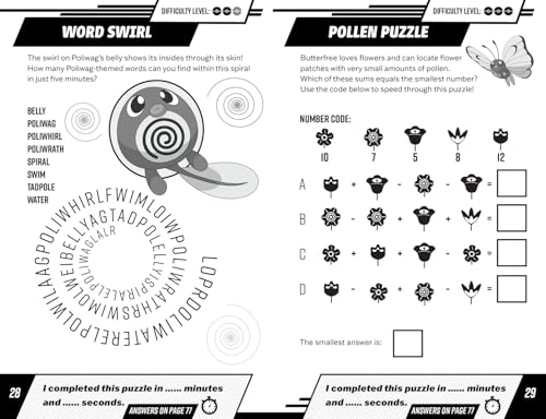Pokémon 5-Minute Challenges