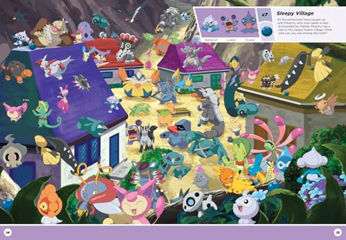 Pokémon Where’s Pikachu? A search & find book