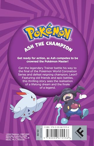 Pokémon: Ash the Champion Chapter Book