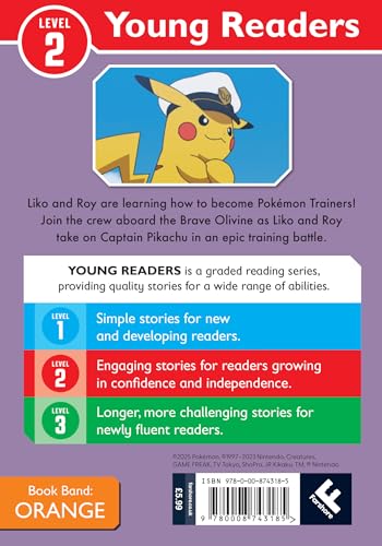 Pokémon Young Readers Level 2: Special Training with Cap