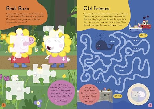 Peppa Pig: Fabulous Friends: Sticker Activity Book