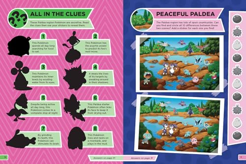 Pokémon Welcome to Paldea Epic Sticker